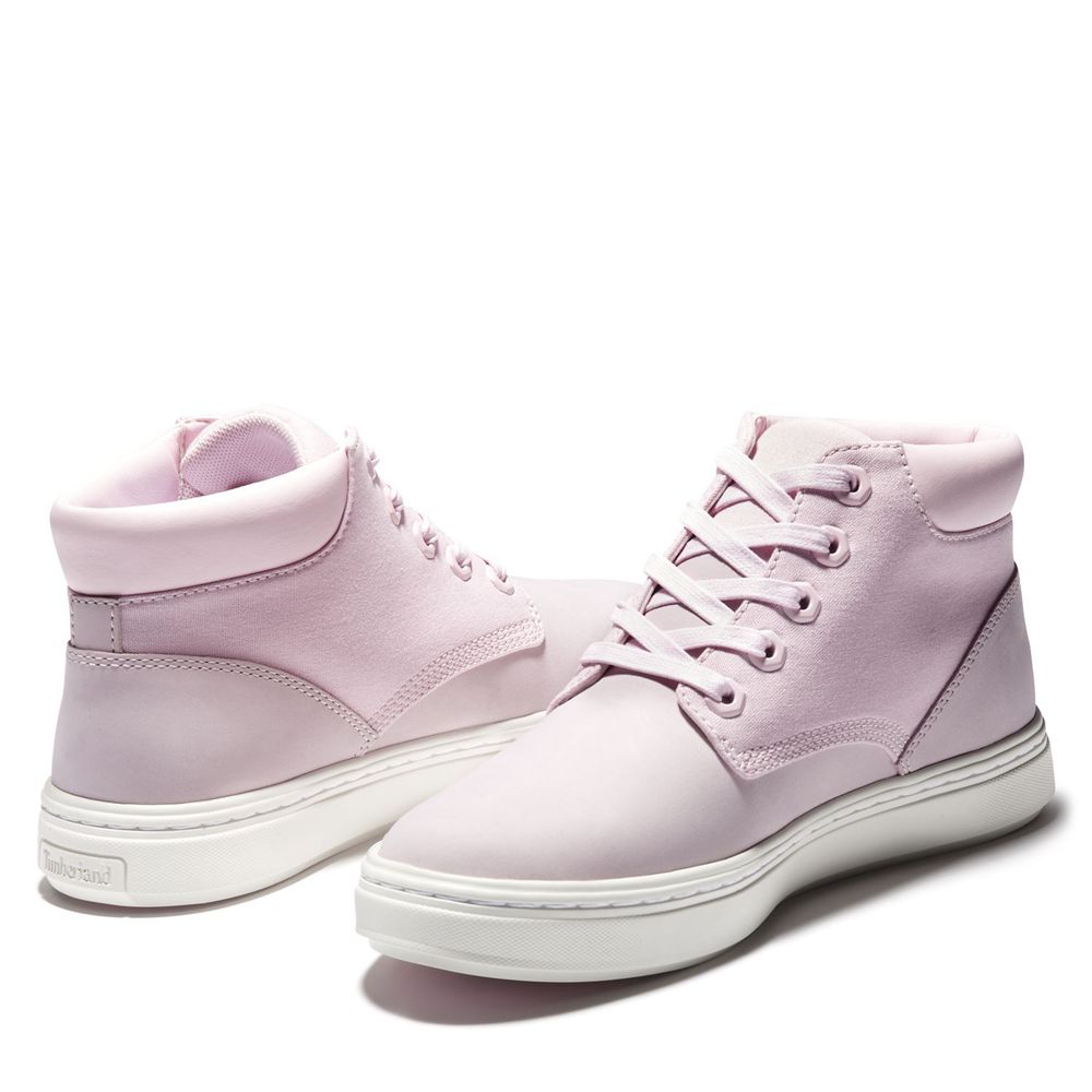 Zapatillas Timberland Mujer Bria High-Top Rosas - Chile IMT-427035